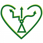 Логопедический центр "Берегиня" Цветные линии расходятся в разные стороны, символизируя выбор индивидуального пути. Своя траектория для каждого