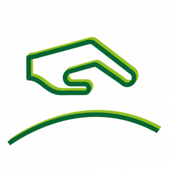 Логопедический центр "Берегиня" логопедический массаж логоритмика рука гладит тело зеленые линии